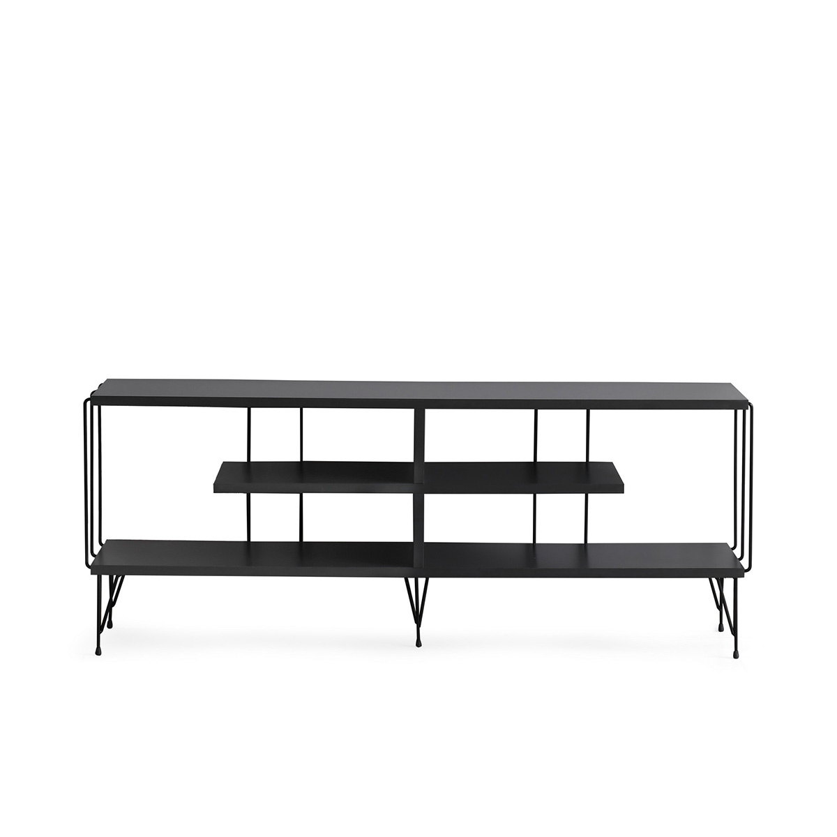 Televízny stolík Eze Anthracite