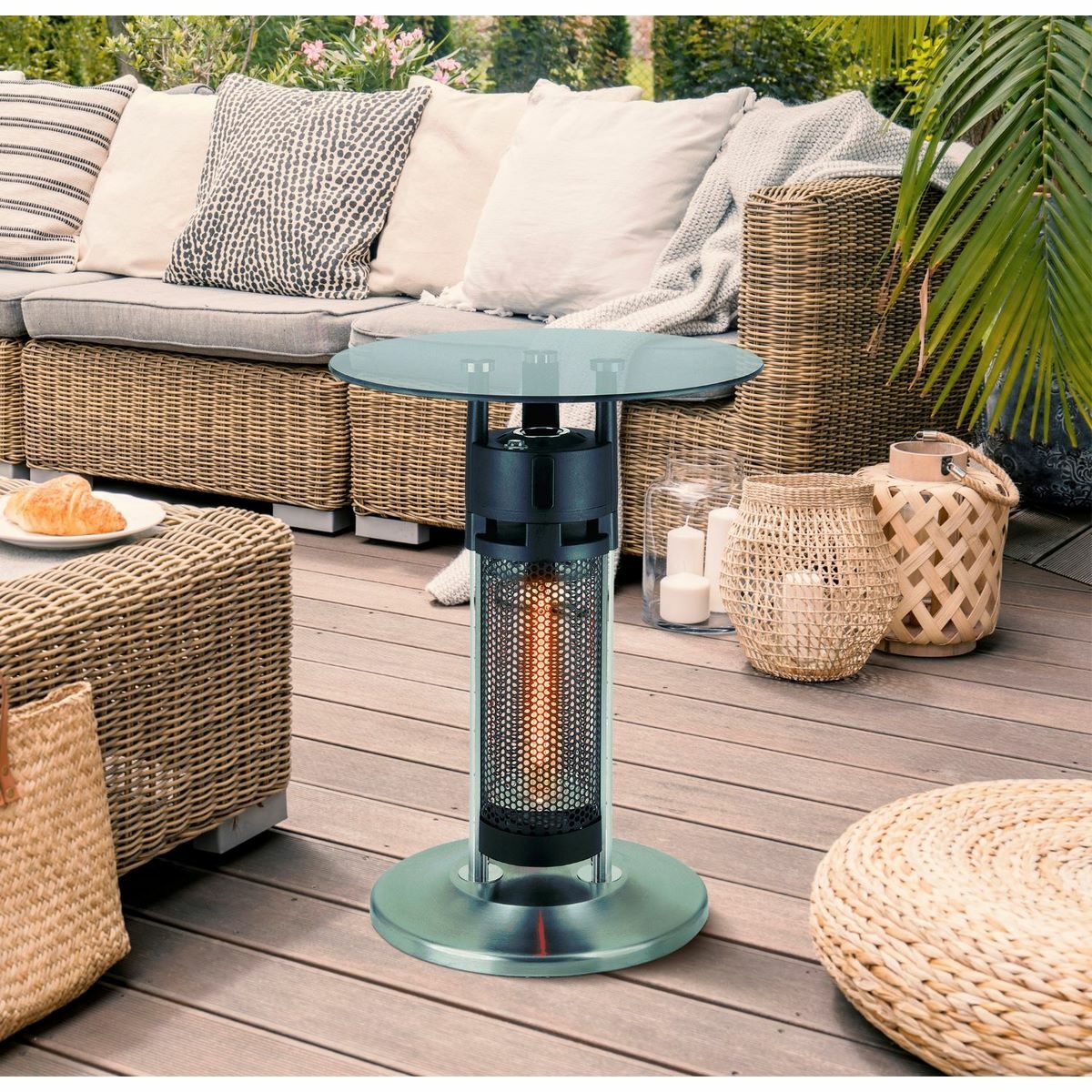 Tepro 2142 Vonkajší ohrievač so sklenenou doskou Monterey