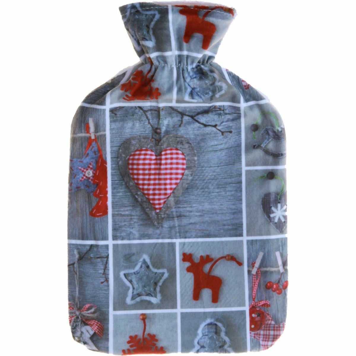 Termofľaša s fleecovým obalom Vianočný motív Termofľaša s fleecovým obalom Vianočný motív