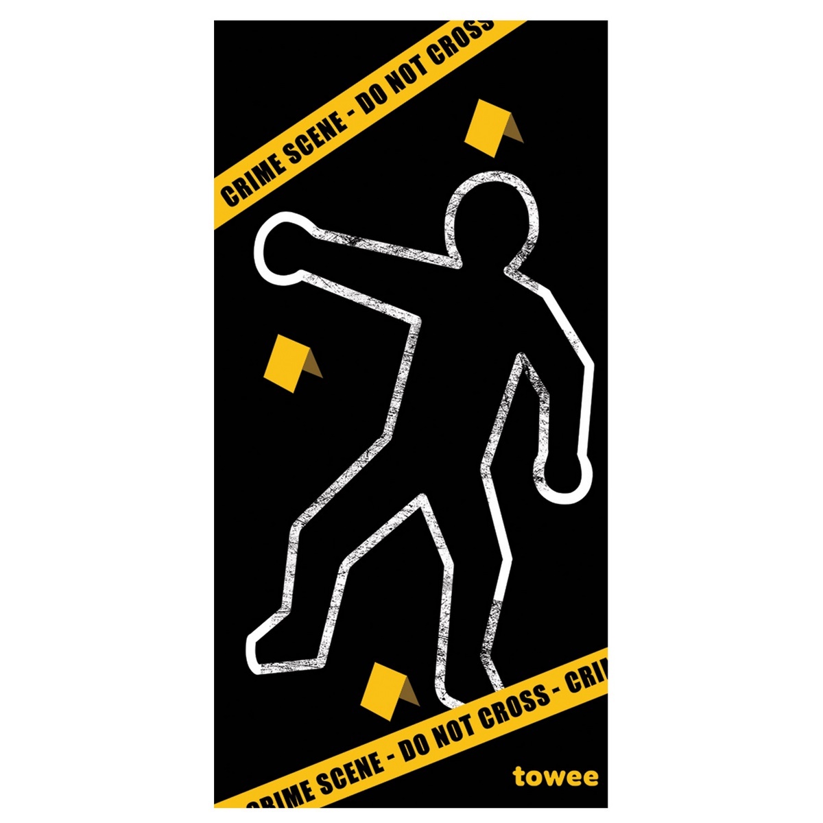 Towee Rýchloschnúca osuška CRIME SCENE Towee Rýchloschnúca osuška CRIME SCENE
