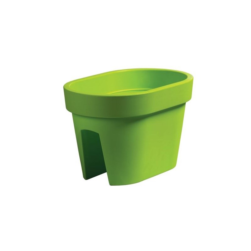 Prosperplast Truhlík na zábradlie Lofly Railing limetková