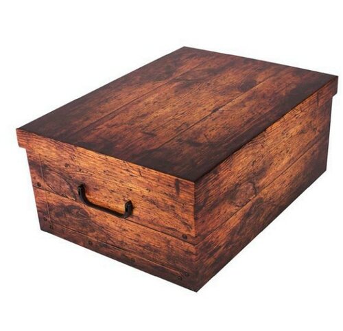 Úložný box s vekom Wood