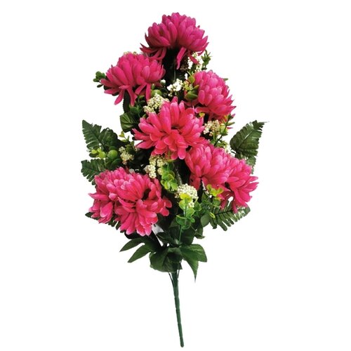 Umelá dekoratívna kytica Chryzantéma