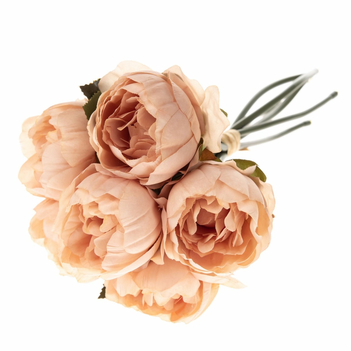 Umelá kytica Pivoniek oranžová Umelá kytica Pivoniek oranžová