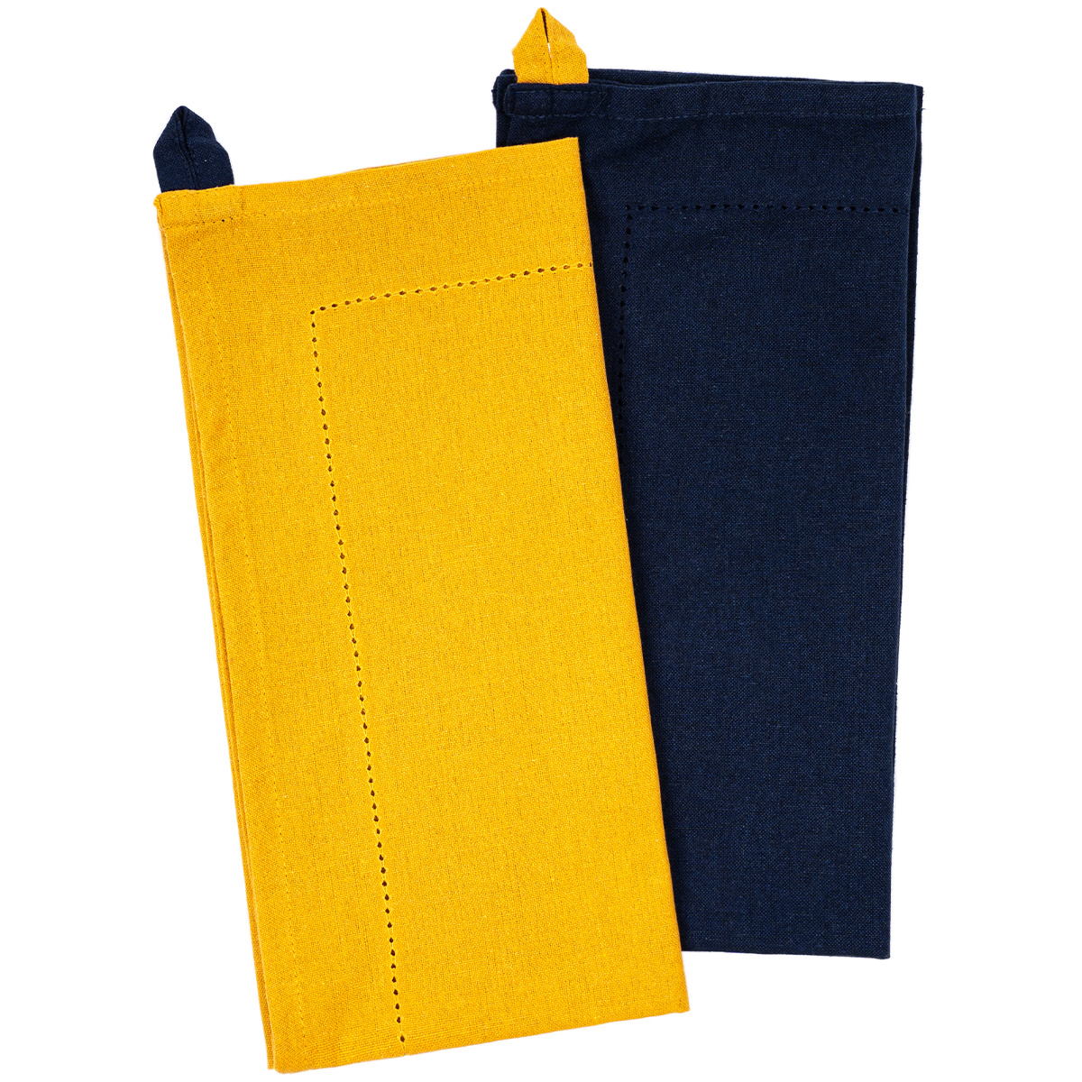 Trade Concept Utierka Heda tm. modrá / žltá Trade Concept Utierka Heda tm. modrá / žltá