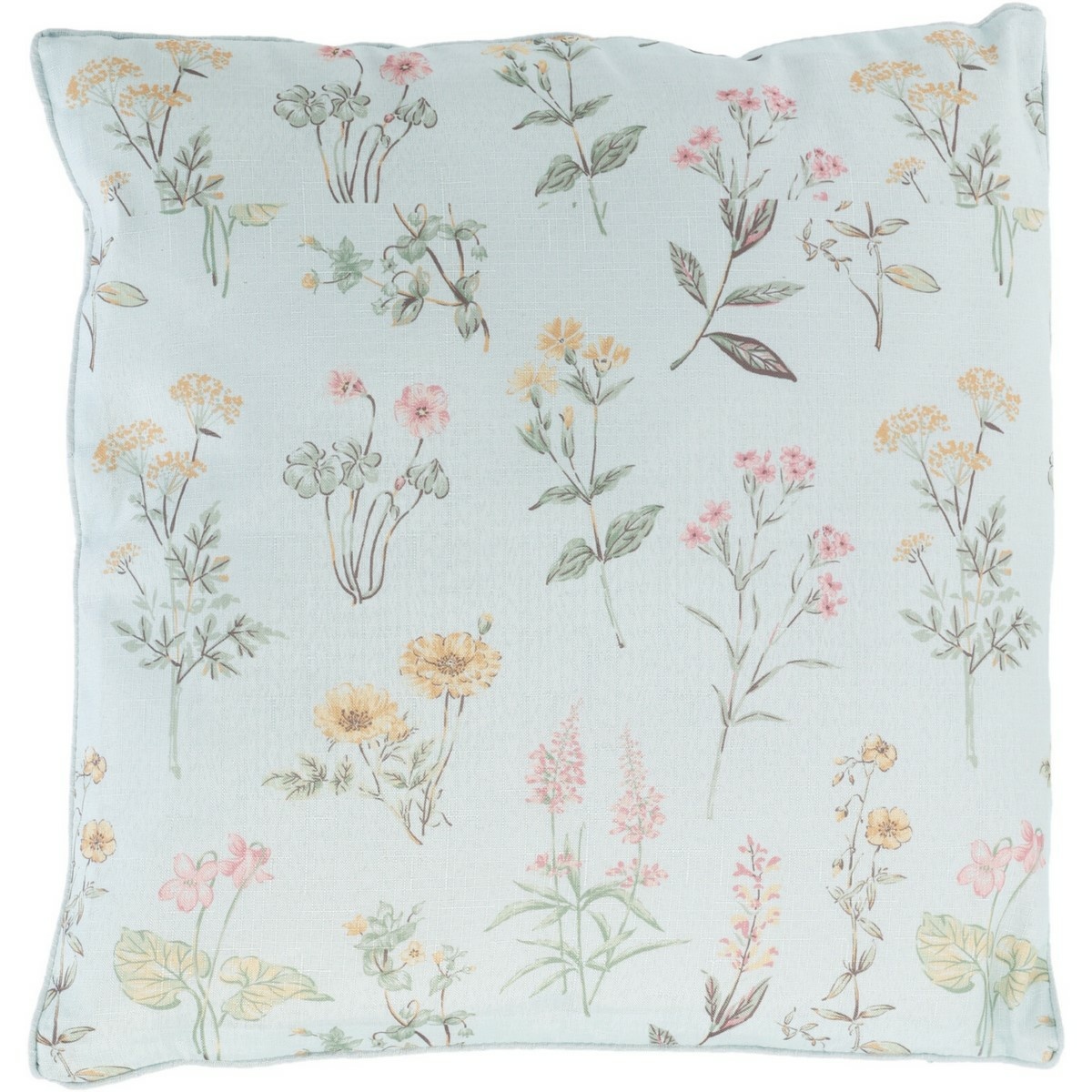 Vankúš Kvety svetlomodrá