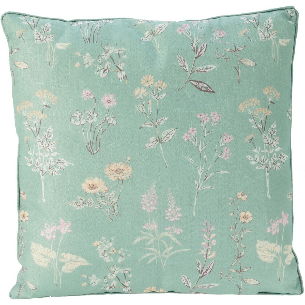 Vankúš Kvety zelená