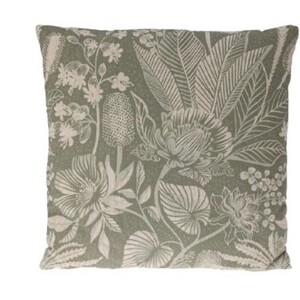 Vankúšik Kvety zelená