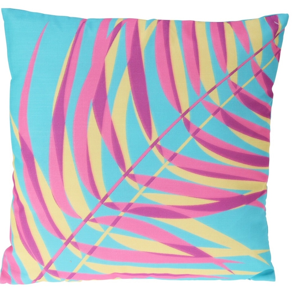 Vankúšik Leaf modrá