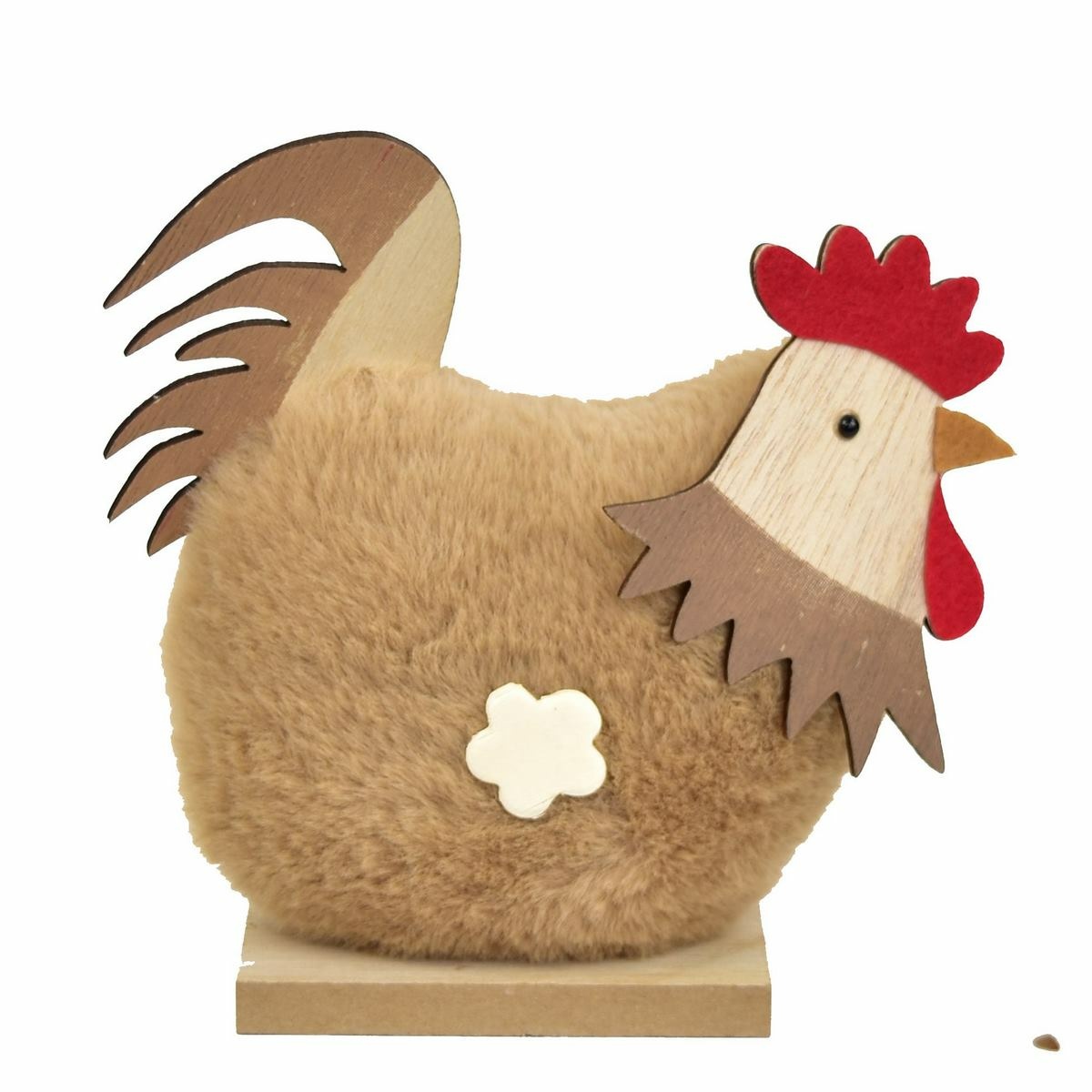 Veľkonočná dekorácia Plyšová sliepočka Veľkonočná dekorácia Plyšová sliepočka