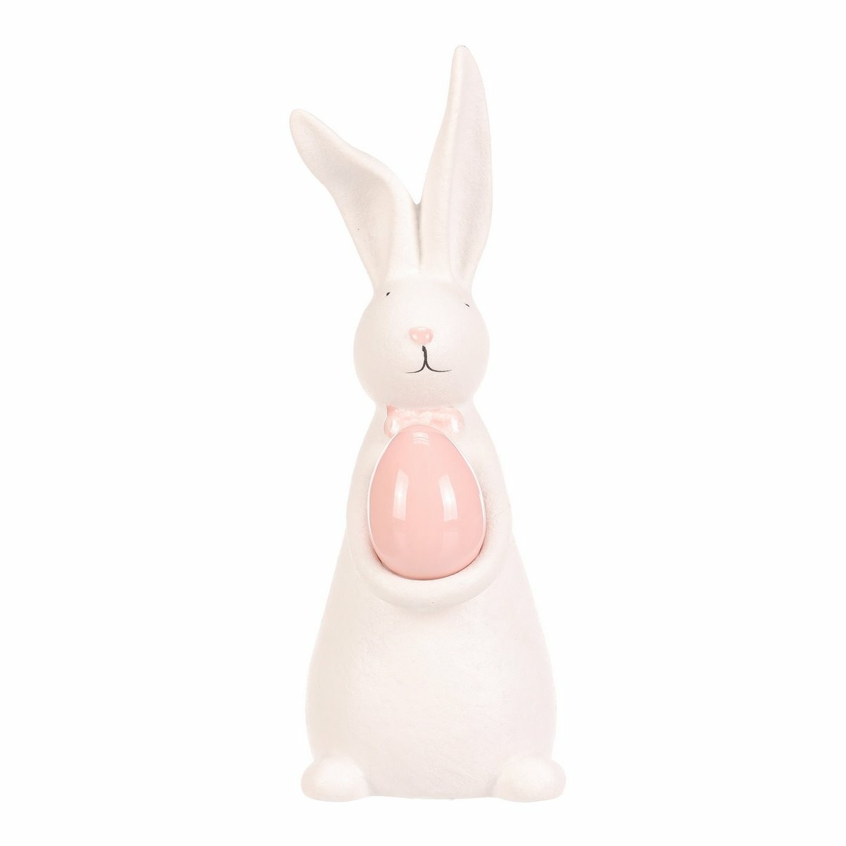 Veľkonočná dekorácia Zajačik s ružovým vajíčkom Veľkonočná dekorácia Zajačik s ružovým vajíčkom