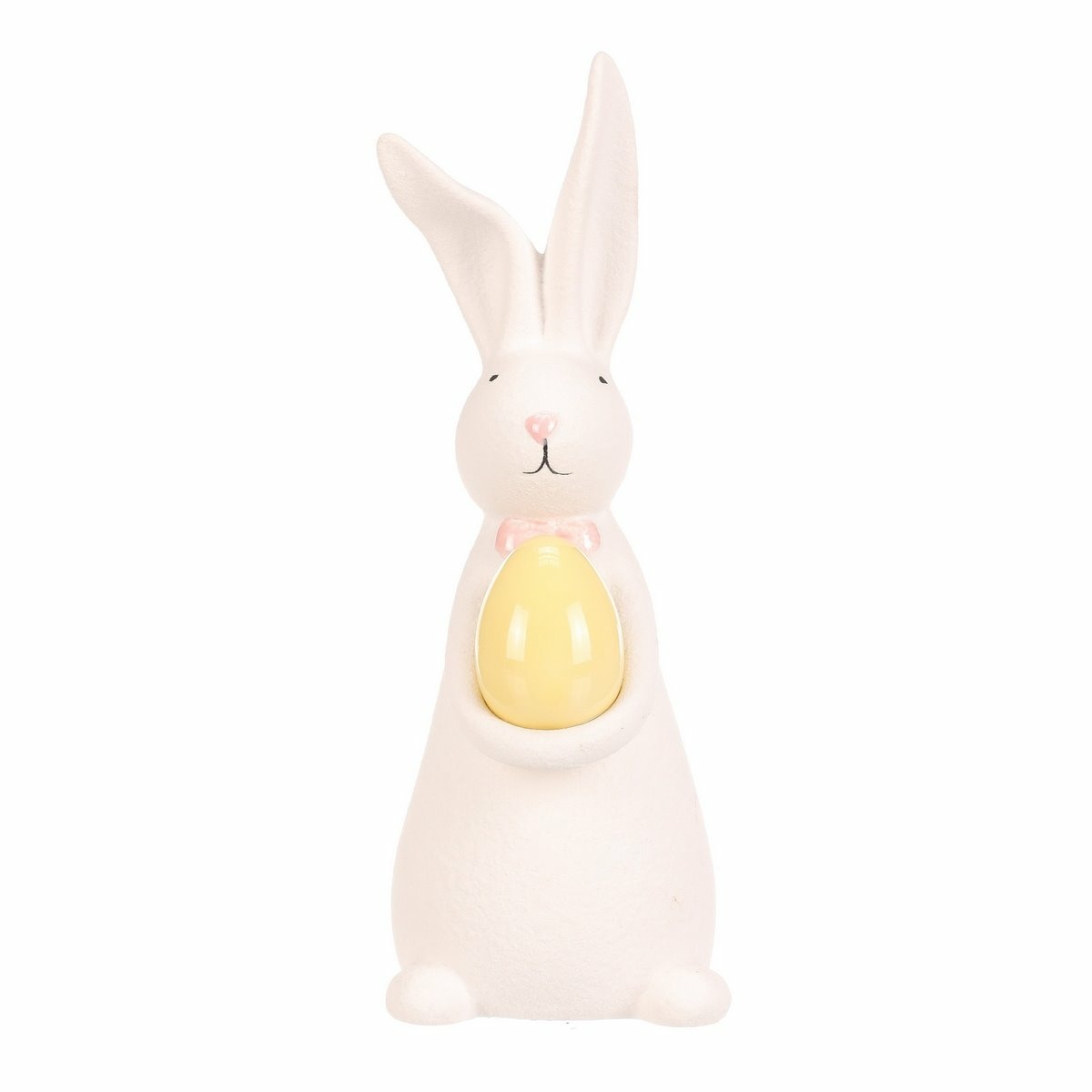 Veľkonočná dekorácia Zajačik so žltým vajíčkom Veľkonočná dekorácia Zajačik so žltým vajíčkom