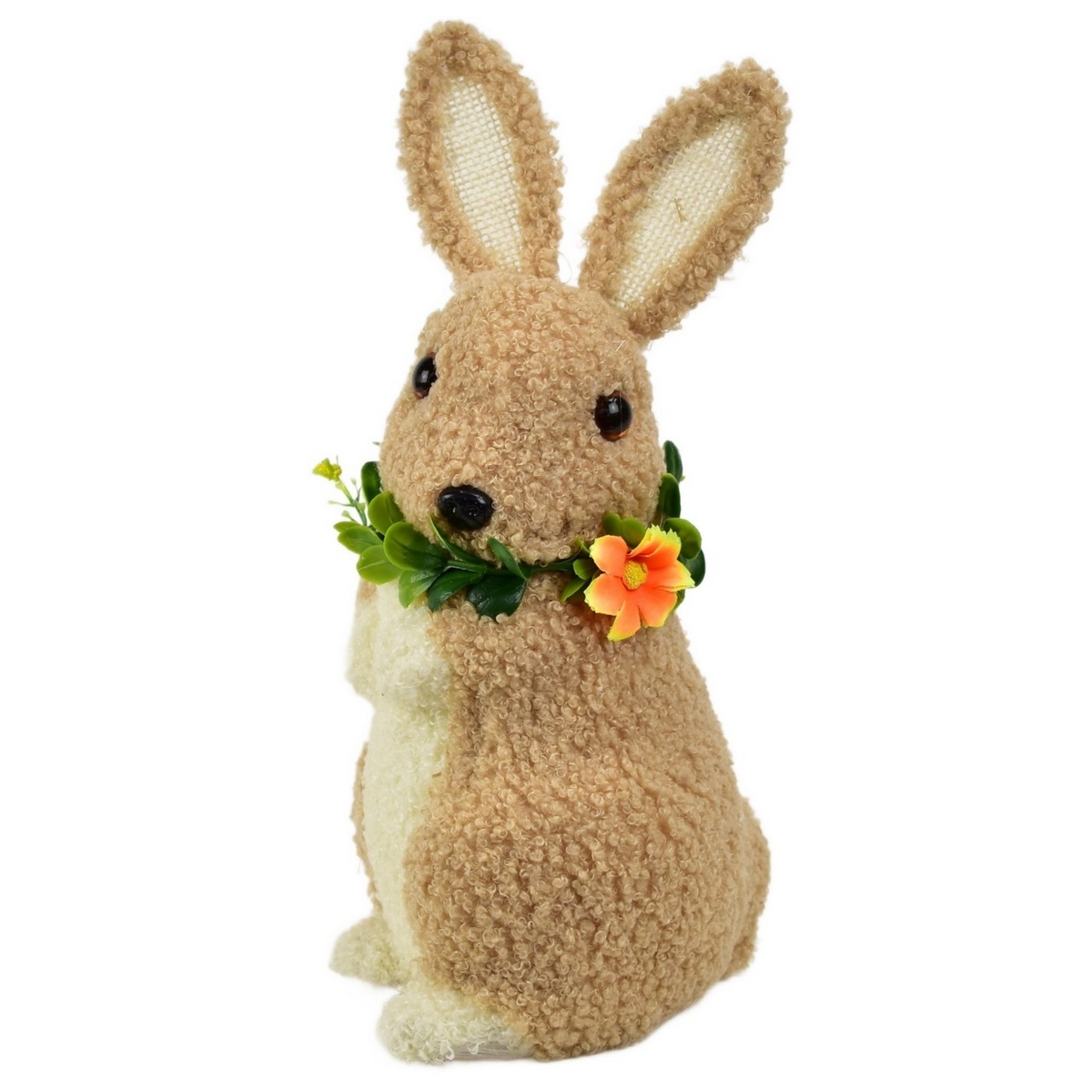 Veľkonočný zajačik flísový s kvetinou