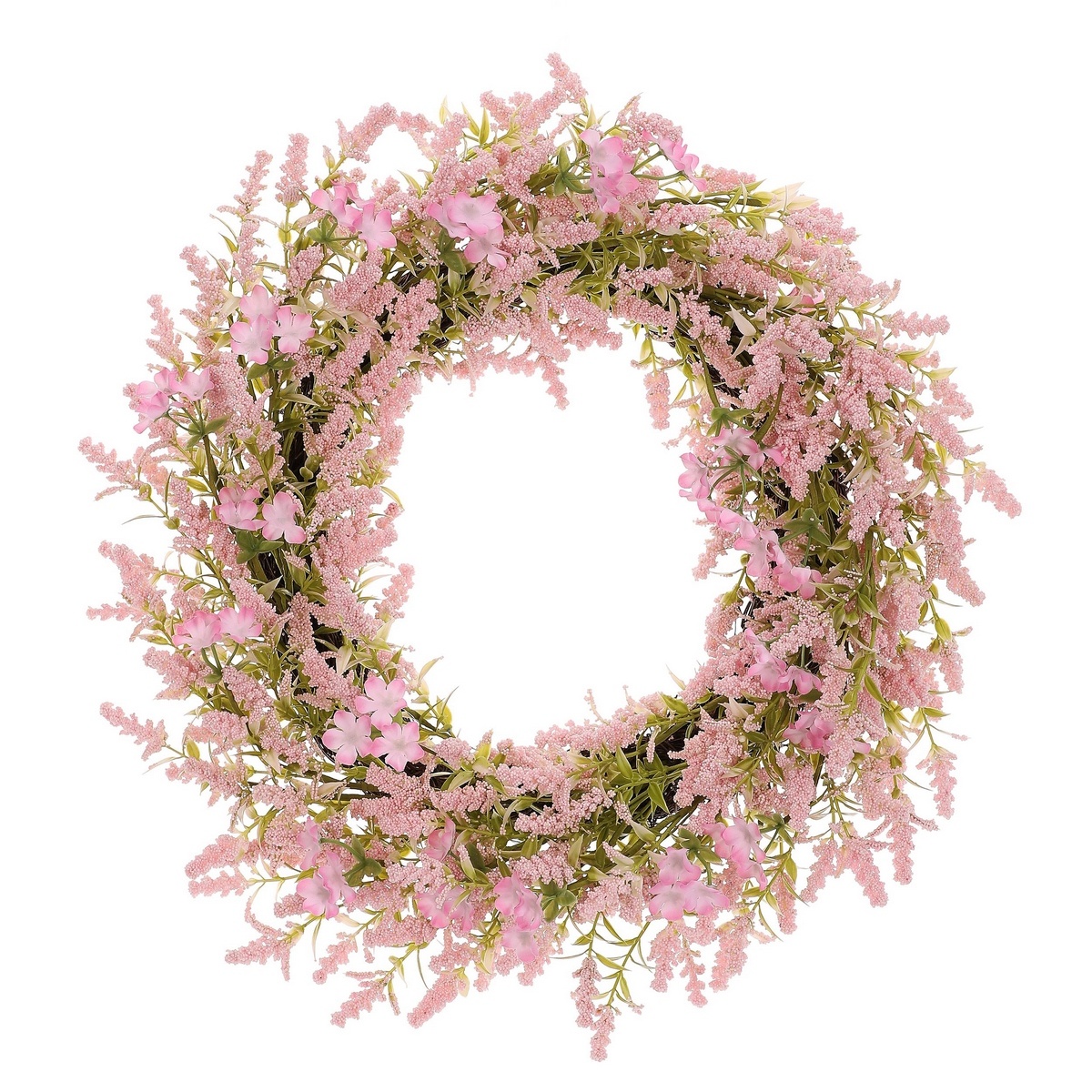 Veniec umelé drobné kvety Veniec umelé drobné kvety