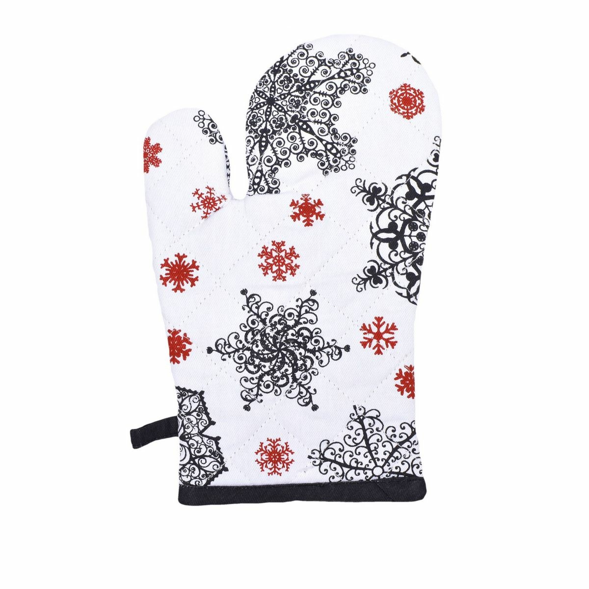 Forbyt Vianočná Kuchynská chňapka Vločky sivá Forbyt Vianočná Kuchynská chňapka Vločky sivá