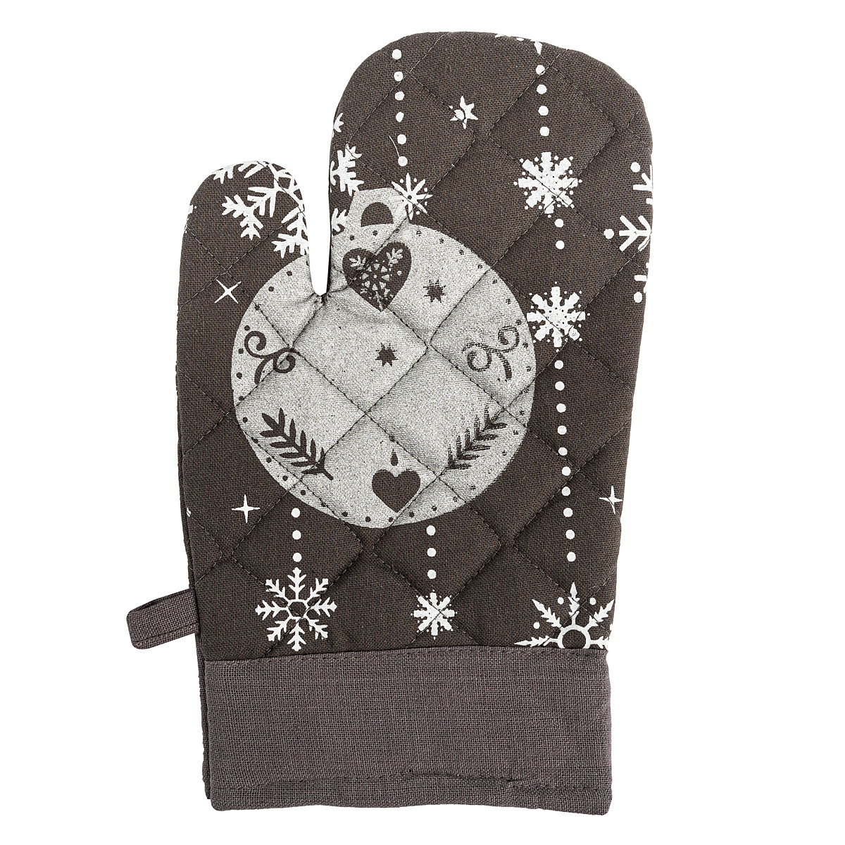 Forbyt Vianočná chňapka Vianočné ozdoby sivá Forbyt Vianočná chňapka Vianočné ozdoby sivá