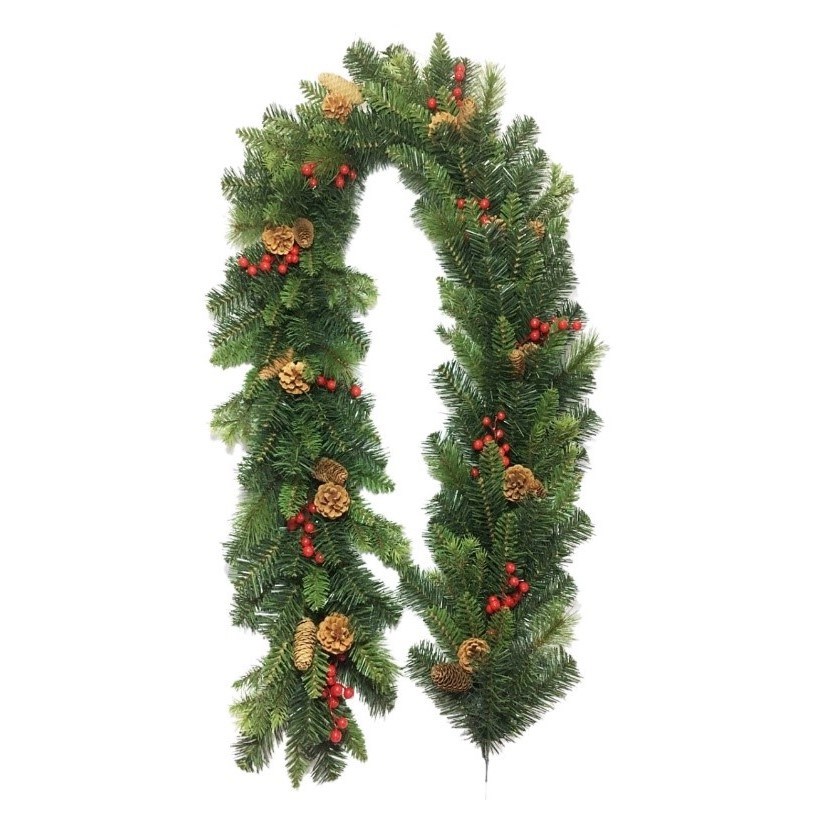 Vianočná girlanda Savona zelená