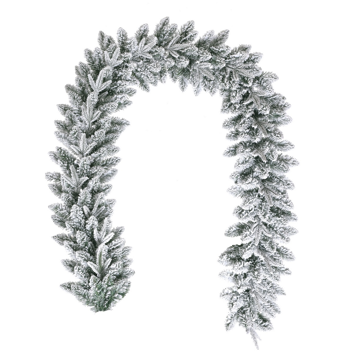 Vianočná girlanda čečinová zasnežená