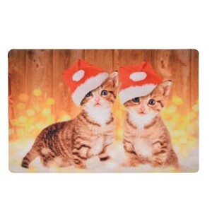Vianočná rohožka Mačiatka Vianočná rohožka Mačiatka