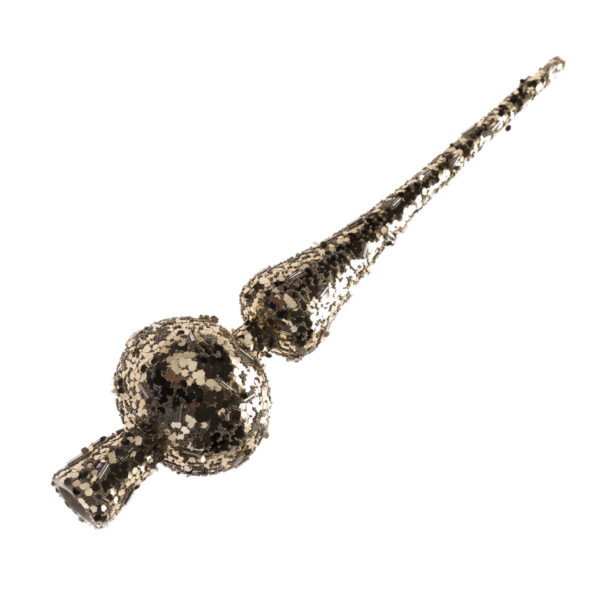 Vianočná špička na stromček Bronze hnedá