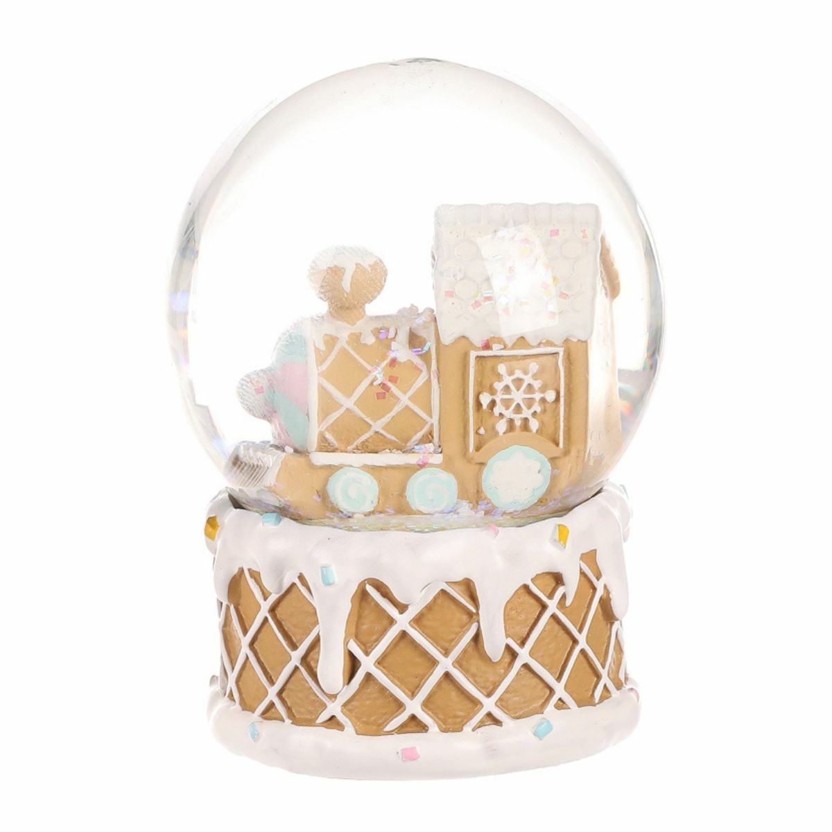 Vianočné snežítko Perníkový vláčik II Vianočné snežítko Perníkový vláčik II