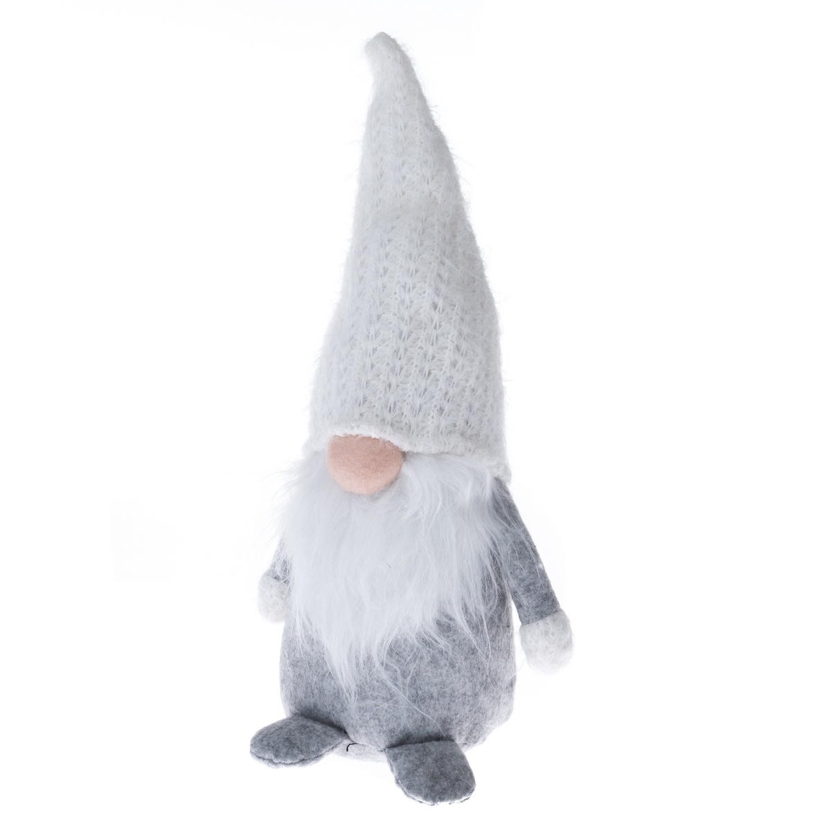 Vianočný LED trpaslík svetlosivá