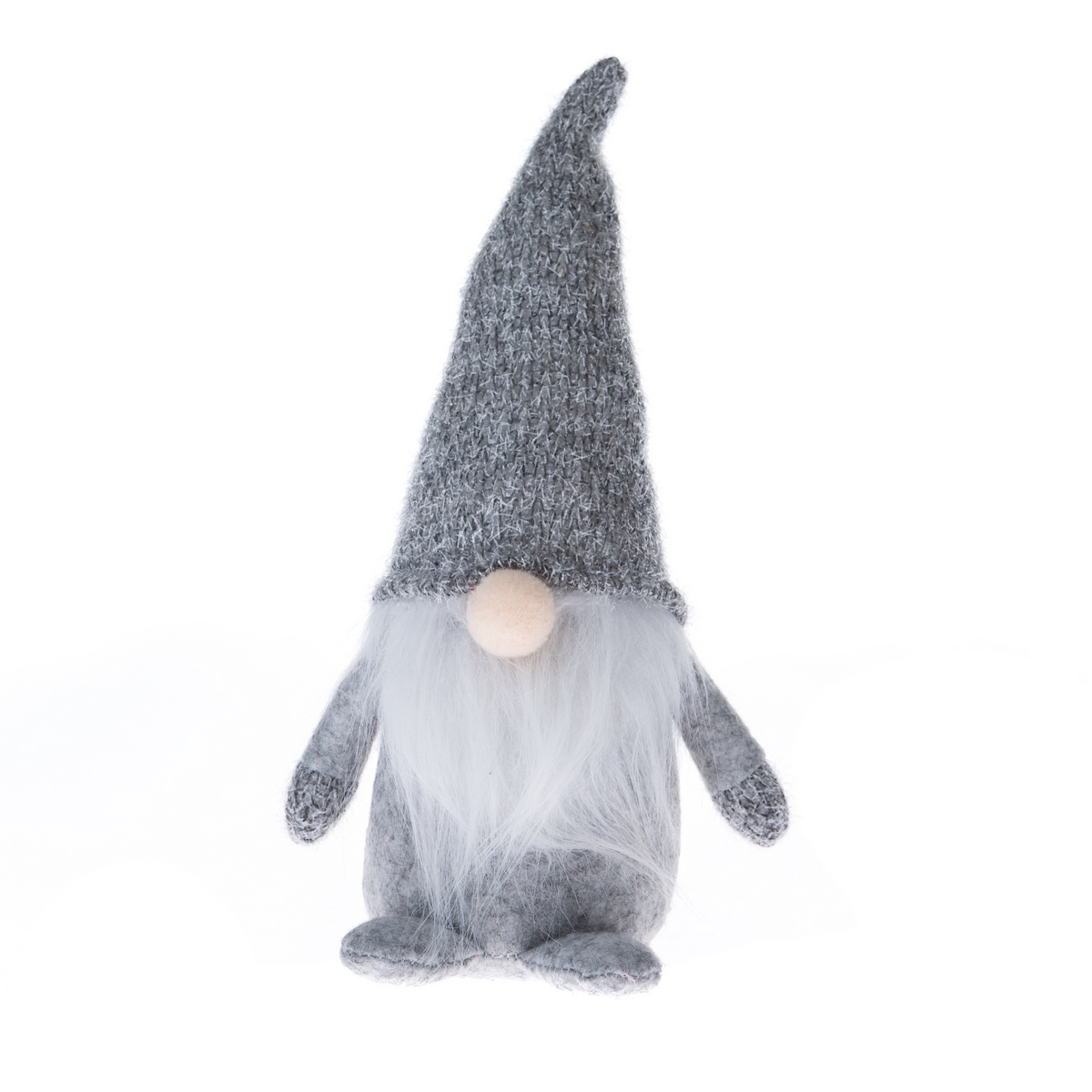 Vianočný LED trpaslík tmavosivá