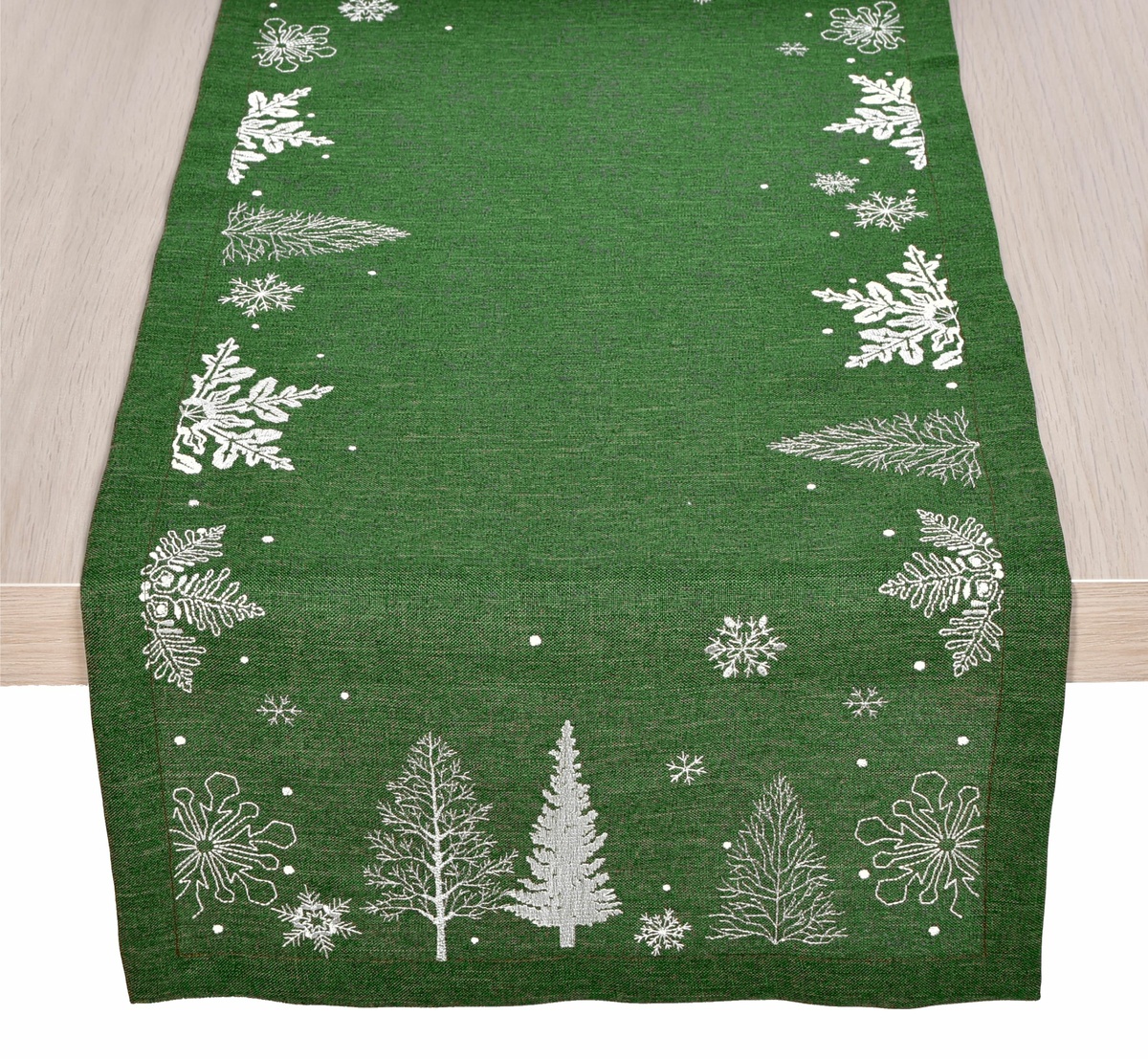 Forbyt Vianočný behúň zelená