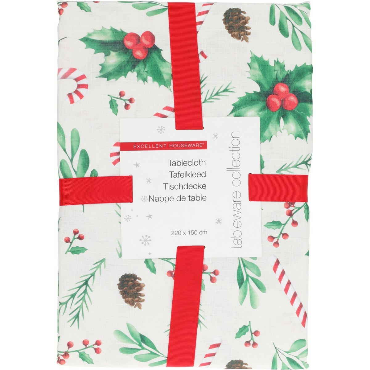 Vianočný obrus Cesmína