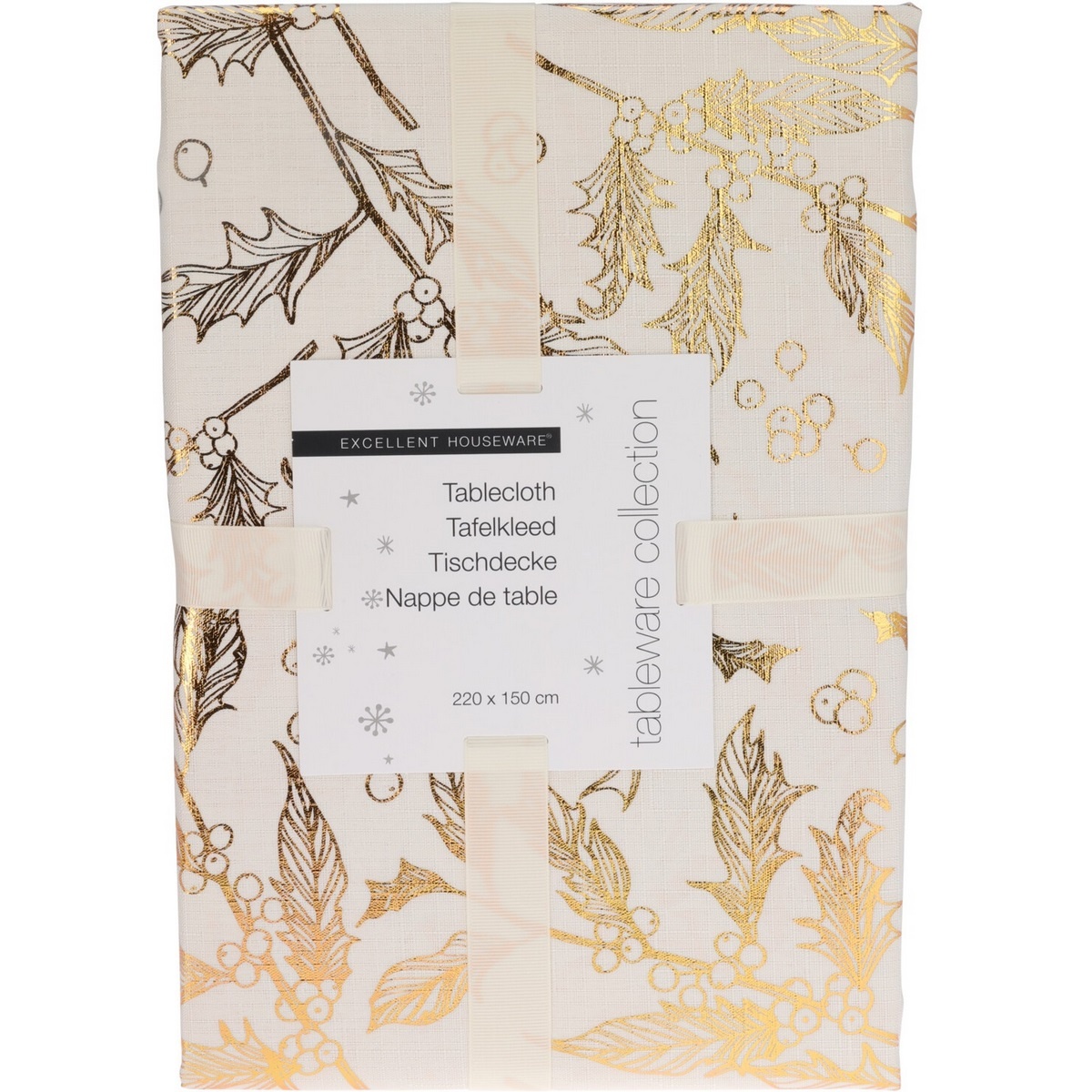 Vianočný obrus béžová