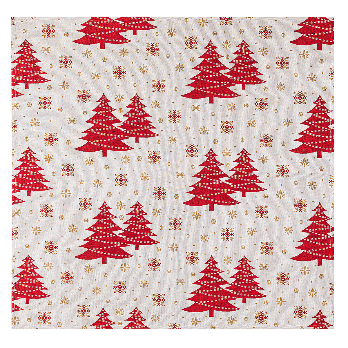 BO-MA Trading Vianočný obrus gobelín Stromčeky