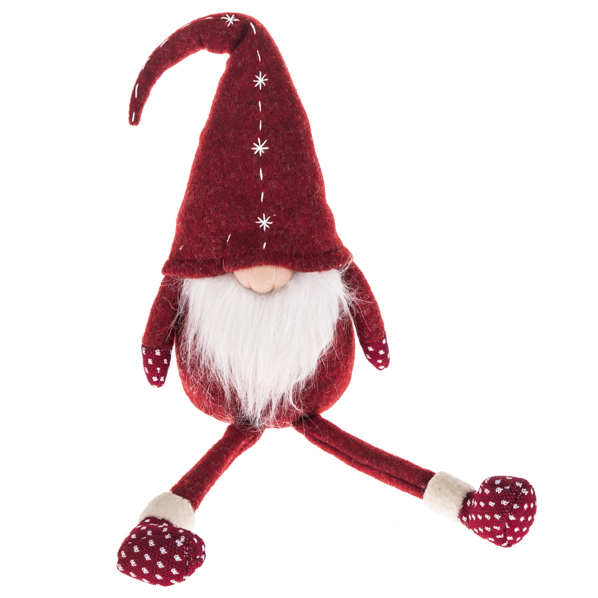 Vianočný trpaslík Winky červená