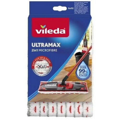 Vileda Ultramax mop náhrada Microfibre 2v1 Vileda Ultramax mop náhrada Microfibre 2v1