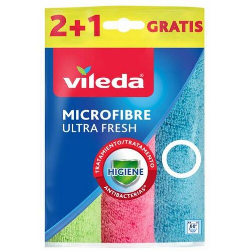 VILEDA Ultra Fresh mikrohadřík 2 + 1 ks 162660 VILEDA Ultra Fresh mikrohadřík 2 + 1 ks 162660