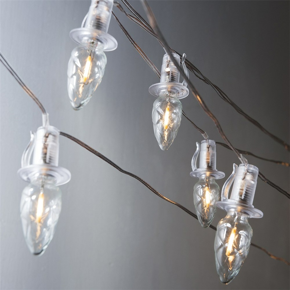 Vonkajšie osvetlenie Šiška číra Vonkajšie osvetlenie Šiška číra