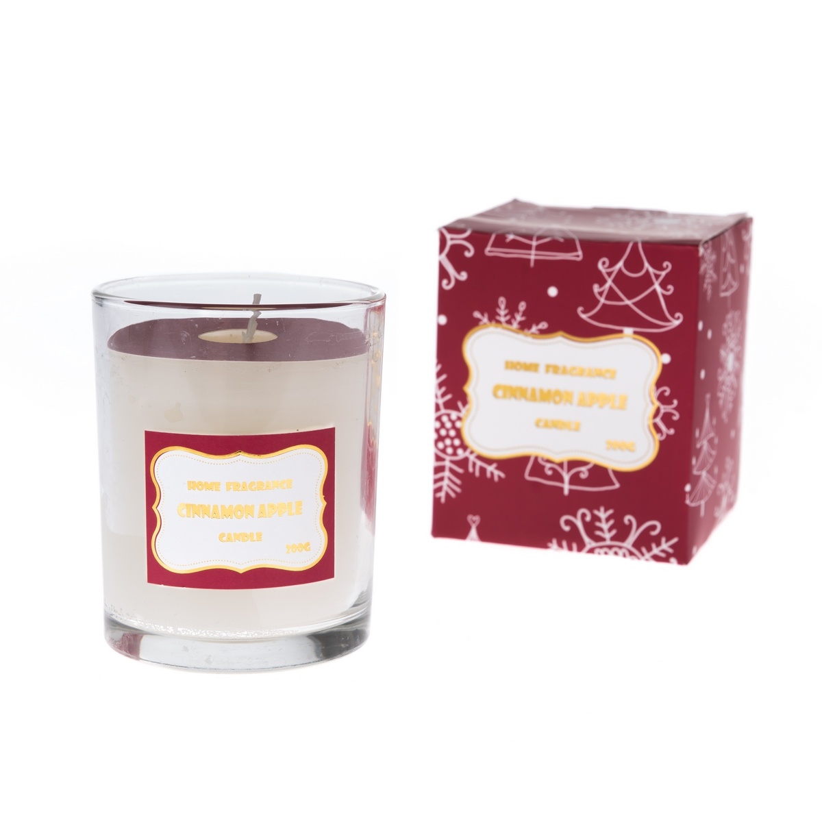 Vonná sviečka Škorica a jablko