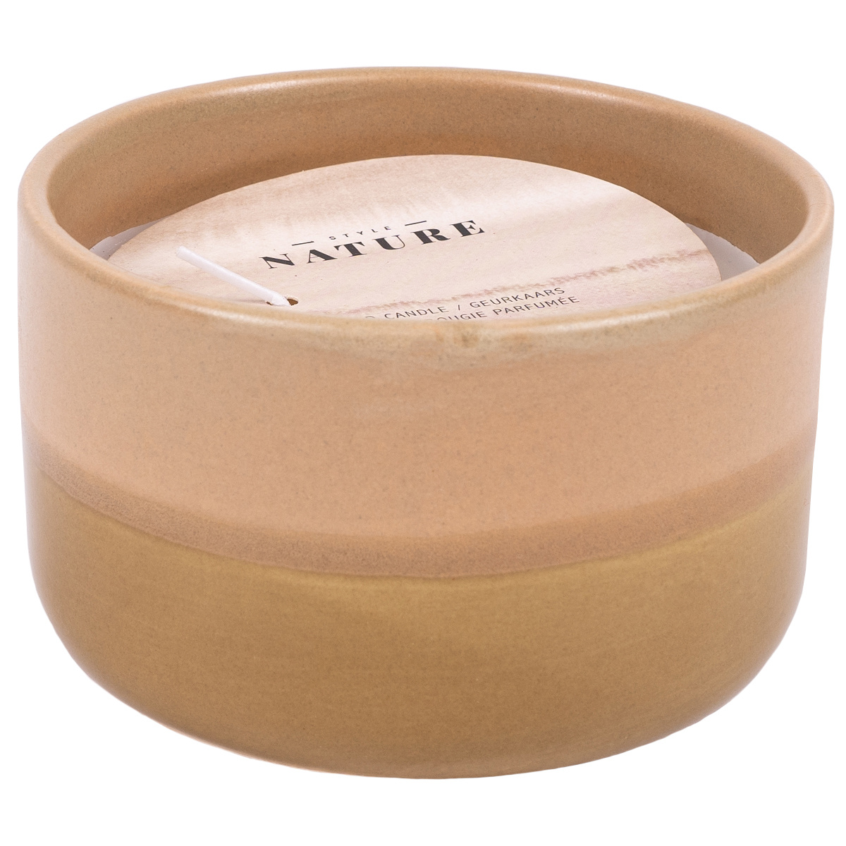 Vonná sviečka v keramickom obale Vonná sviečka v keramickom obale