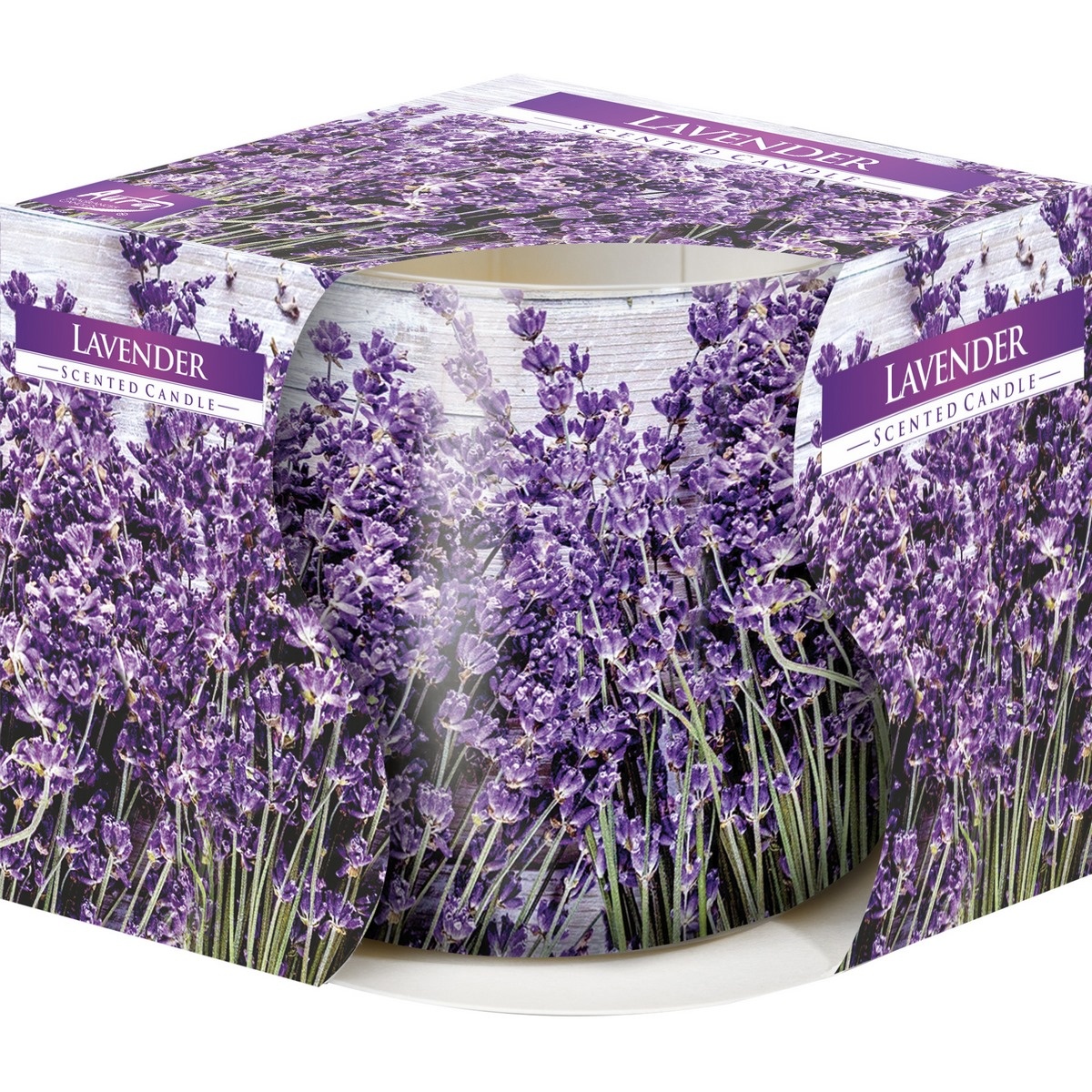 Vonná sviečka v skle Lavender 100 g Vonná sviečka v skle Lavender 100 g