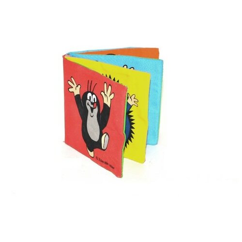 Wiky Knižka Krtko textilná šuštiaca rozkladacia 10x10cm na karte 0+ Wiky Knižka Krtko textilná šuštiaca rozkladacia 10x10cm na karte 0+