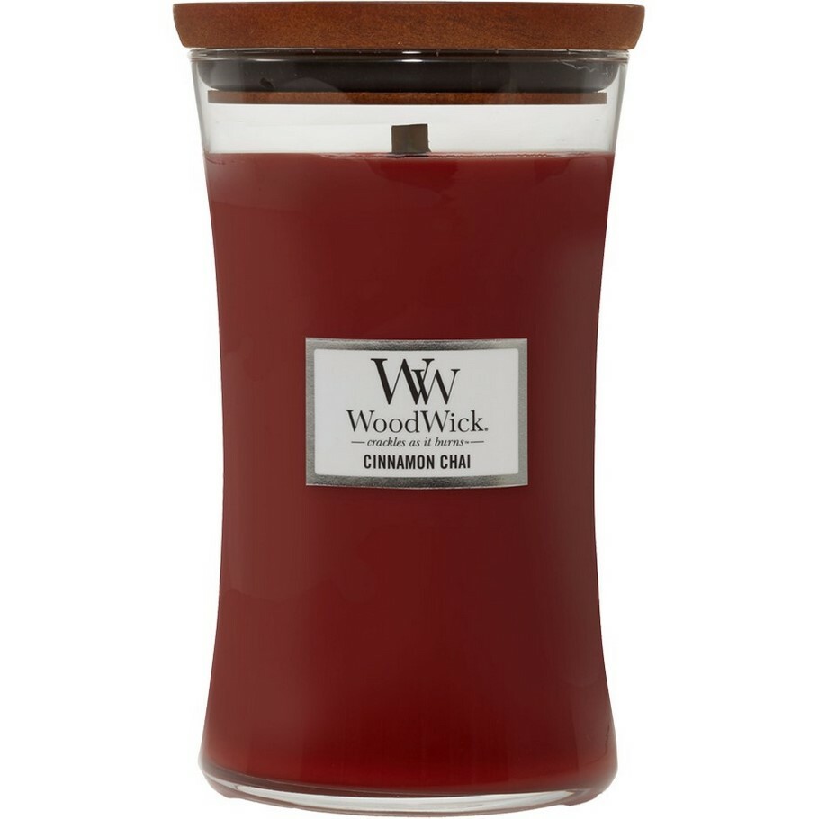 WoodWick vonná sviečka veľká váza Cinnamon Chai WoodWick vonná sviečka veľká váza Cinnamon Chai