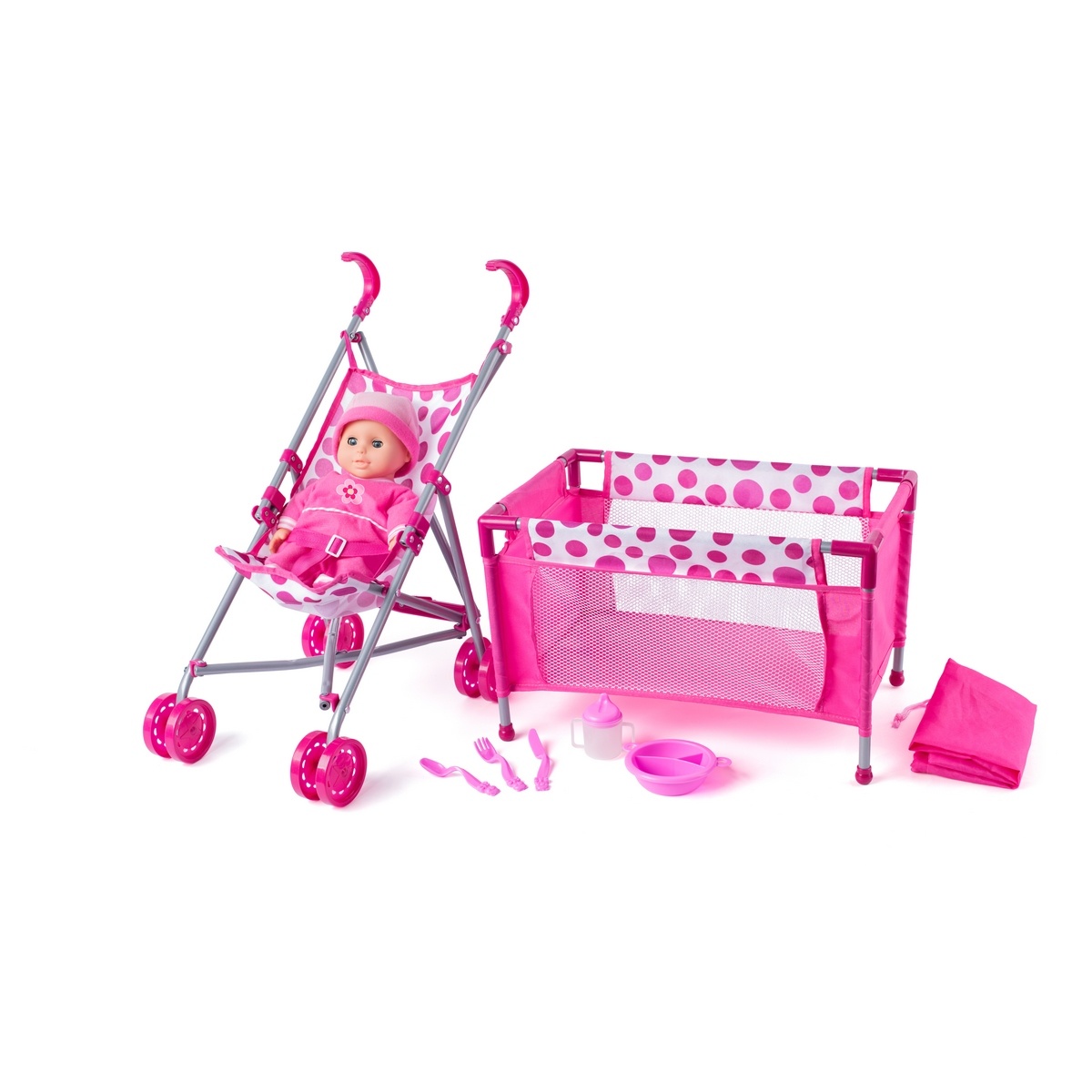 Woody Baby sada s golfkami Woody Baby sada s golfkami