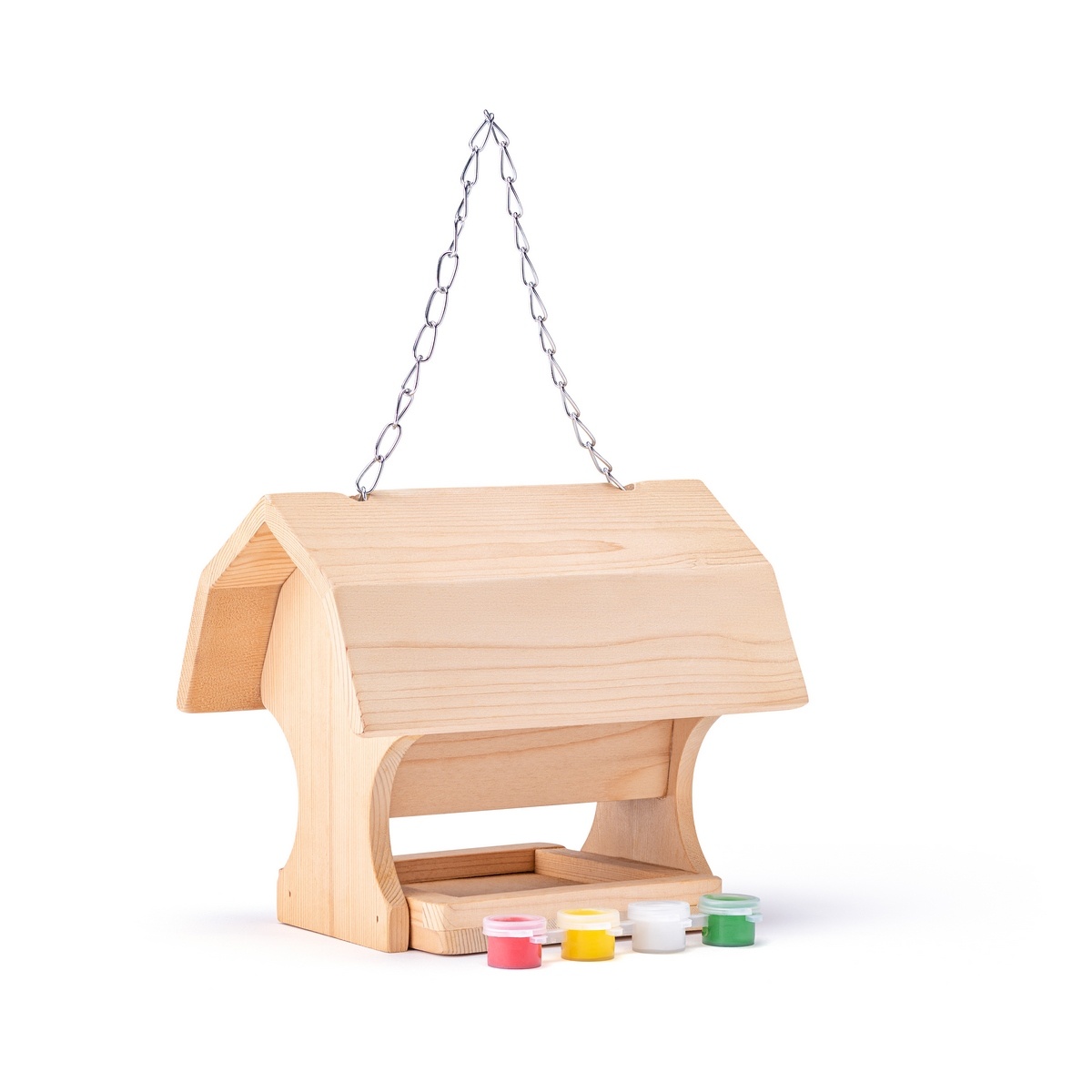 Woody Drevené kŕmidlo pre vtáky