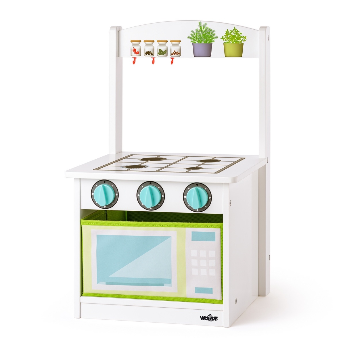 Woody Kuchynka so stoličkou 2v1 Woody Kuchynka so stoličkou 2v1