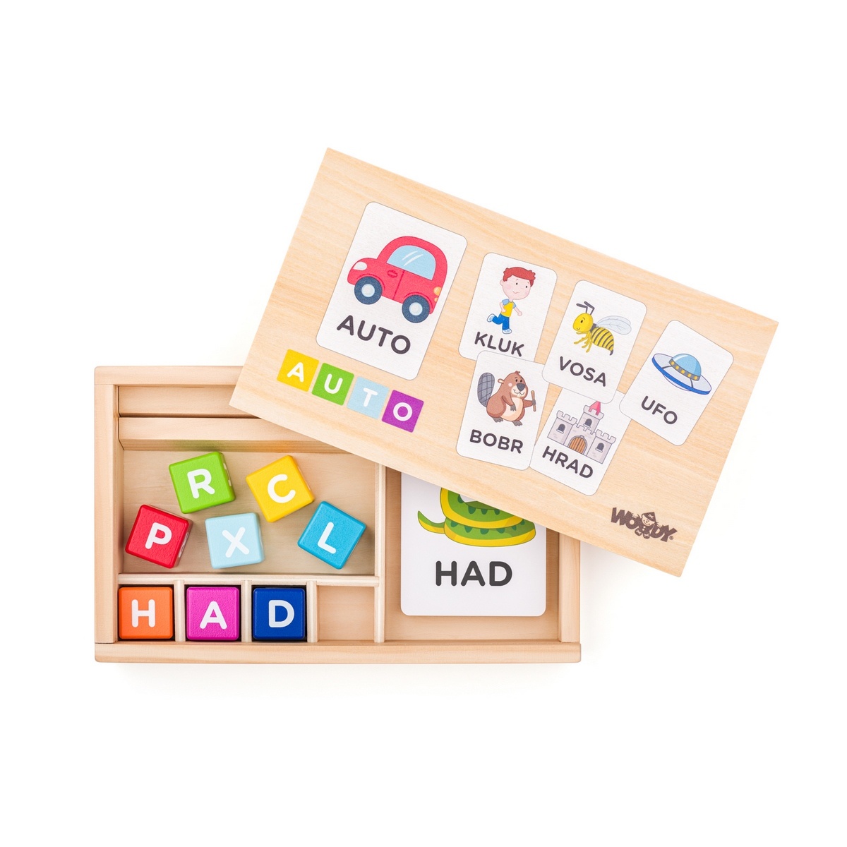 Woody Poskladaj slová Woody Poskladaj slová