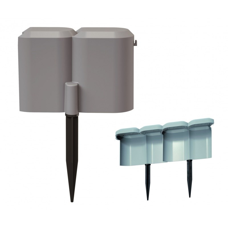 Prosperplast Záhradná palisáda Snail proti slimákom sivá Prosperplast Záhradná palisáda Snail proti slimákom sivá