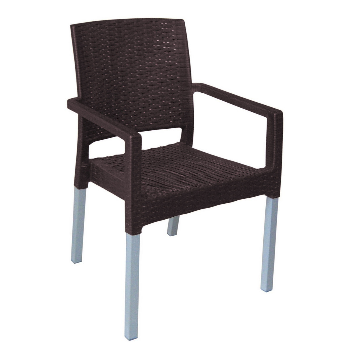 Záhradná stohovateľná stolička Ratan Lux Záhradná stohovateľná stolička Ratan Lux