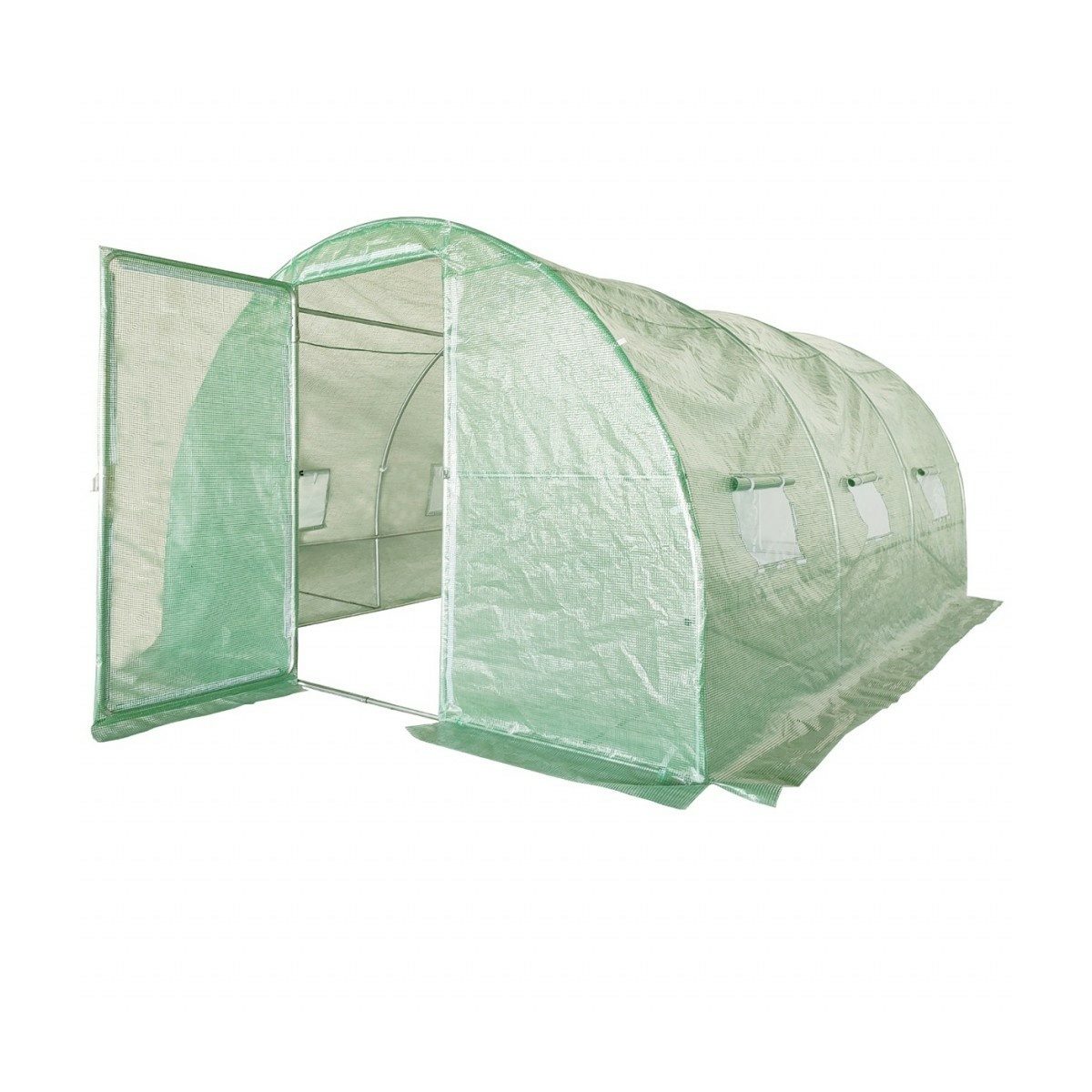 Záhradný fóliovník s pevnými vchodovými dverami 300 x 200 x 200 cm Záhradný fóliovník s pevnými vchodovými dverami 300 x 200 x 200 cm