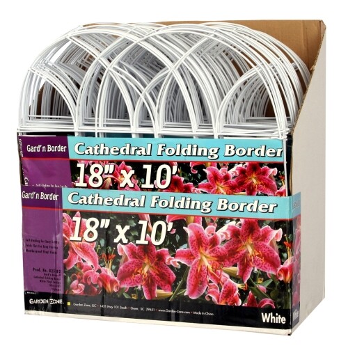 Záhradný plôtik biela Záhradný plôtik biela