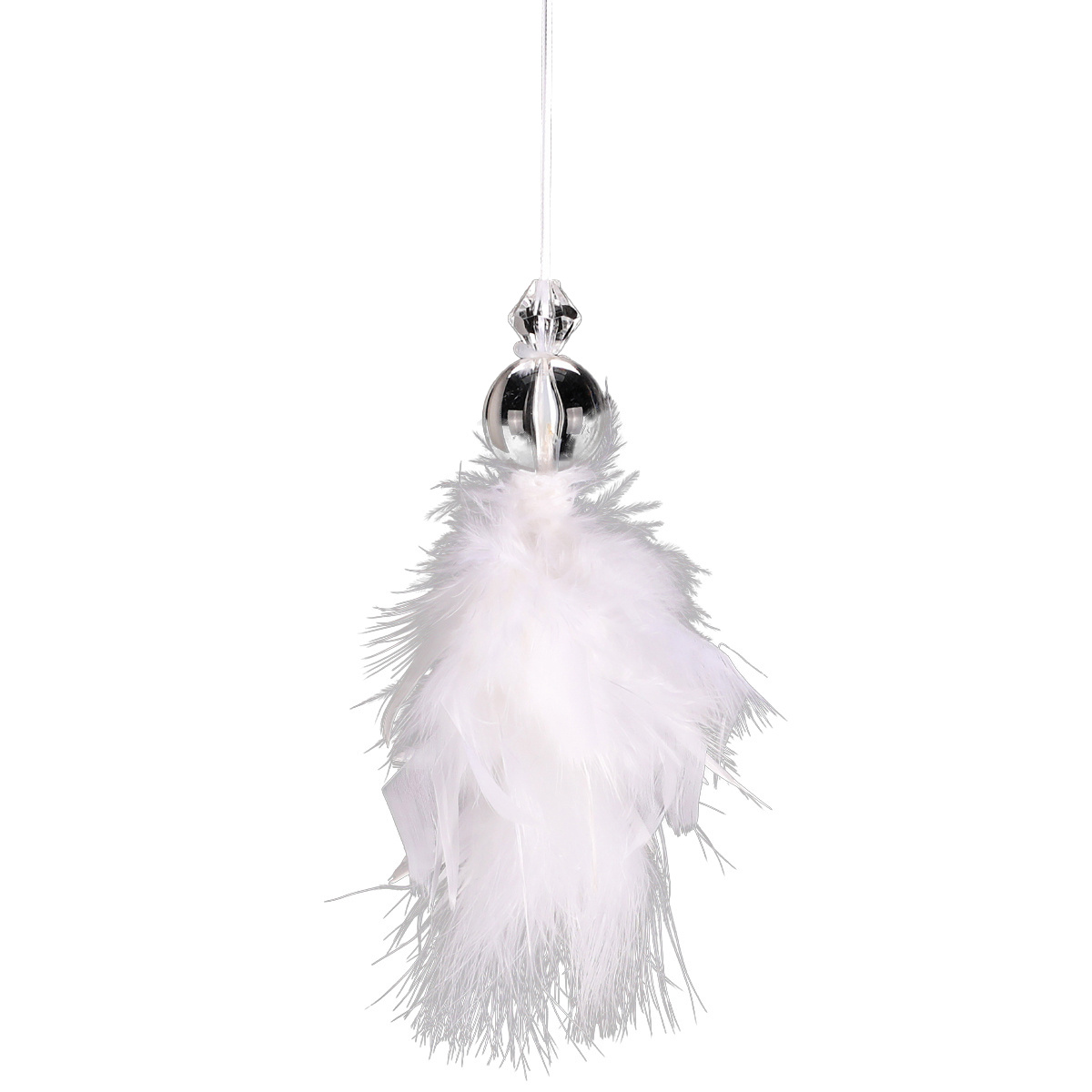 Závesný anjelik z peria