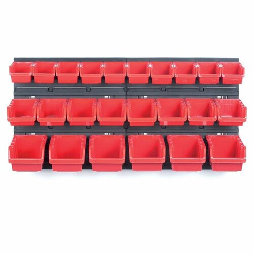 Závesný panel na náradie s 24 boxmi Orderline
